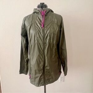 Columbia‎ Women's Flashback Windbreak Light Weight Jacket Sage Gray Size Medium